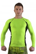 Berserk 12779 Рашгард для MMA LONG SLEEVE HYPER NEON green фото